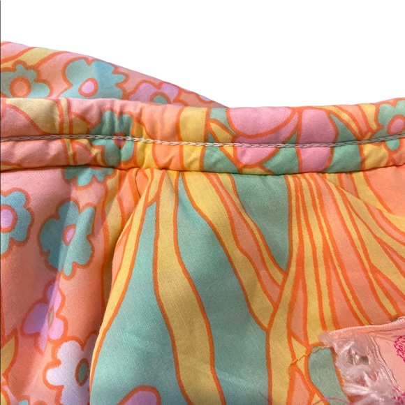 Vintage Stacy Ames Retro floral design mini mini dress/blouse - Picture 9 of 12